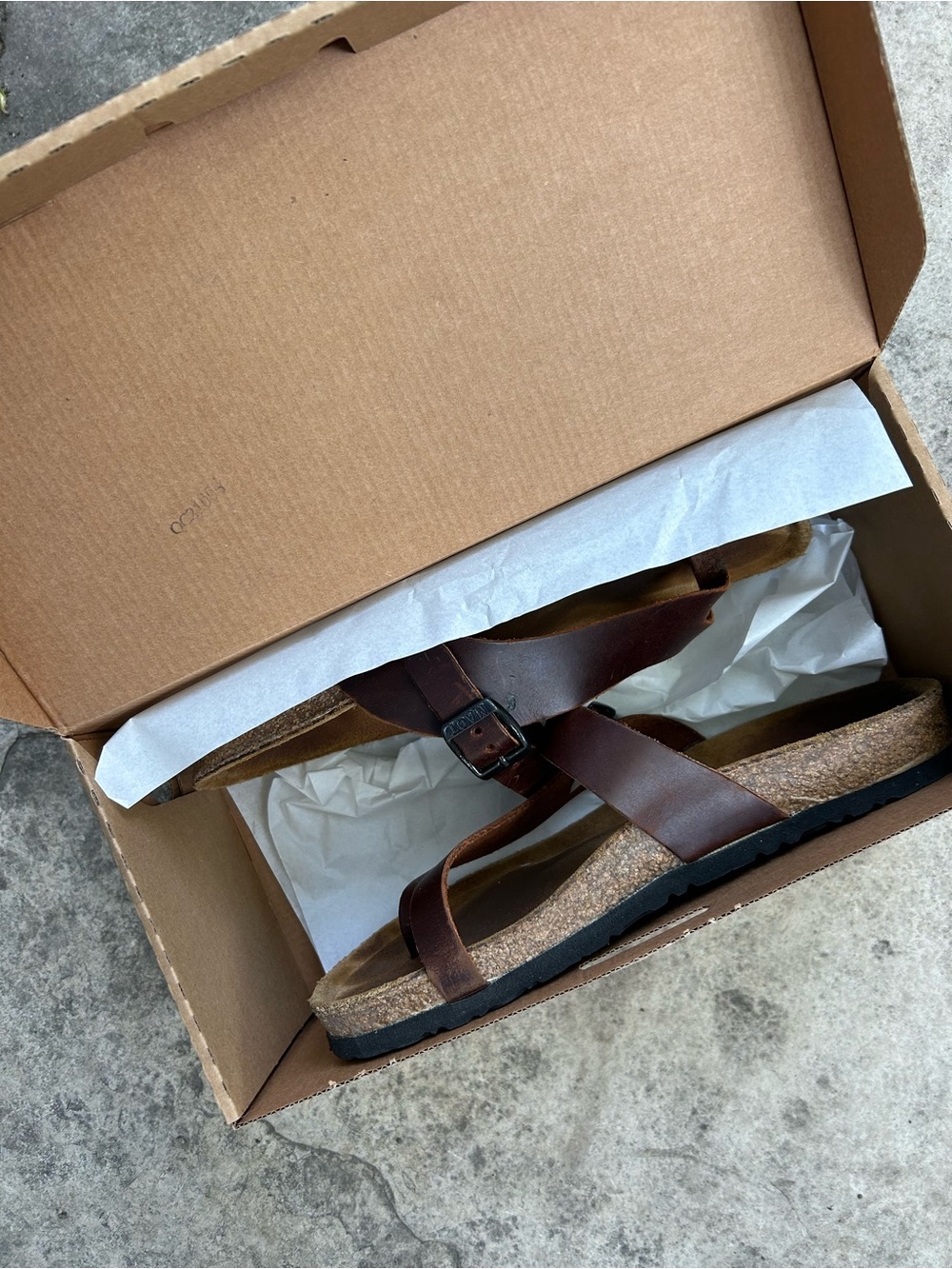 Naot Tahoe Buffalo Leather Sandals, size 40 - Picture 8 of 12